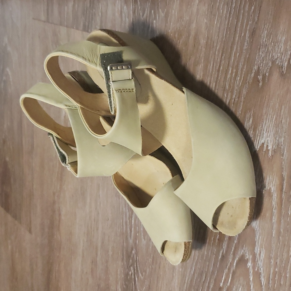 (EU40) bussola Minimalist Contemporary Wedge Sandals Vacation Resortwear